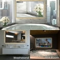 thumbnail image 3 of Soulaca 43 inches LED Light Mirror Smart TV 4K Screen Decoration Makeup TV Atsc Goog-le System Voice Control Built-in Atsc Dtv Tuner, 3 of 11