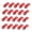 Red, variant on Rupoun 20Pcs Rope Tensioner Aluminum Alloy Dual Holes Tent Cord Adjuster for Camping Hiking Guy Line Tightener Black 5.91 inches / 15 cm