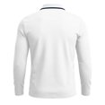 thumbnail image 5 of Men's Polo Shirts Zip Long Sleeve Classic T-Shirts Casual Golf Shirts Stylish Collared Tee, M, 5 of 7