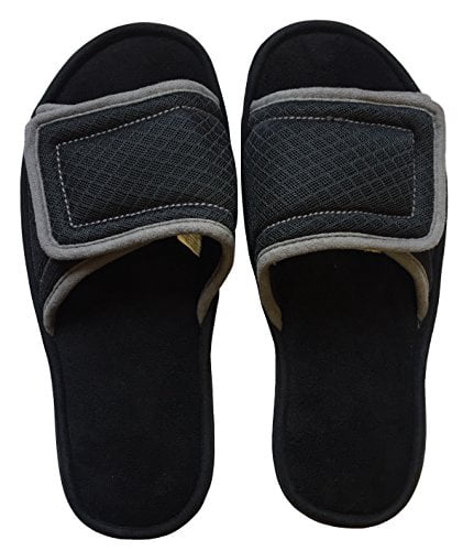 df by dearfoams men's slide slipper