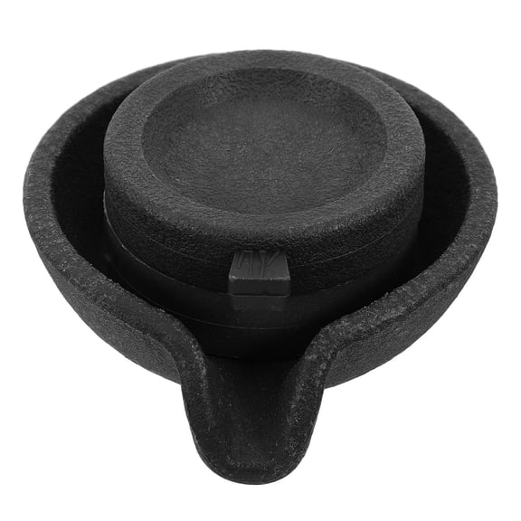 OULII Grey Rotating Water Mill Tabletop Fountain with Continuous for Indoor Office and Home Decoration