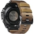thumbnail image 1 of 22 26mm Nylon Military Strap For GARMIN FENIX7 7X PRO 6 6X Soft Durable Strap Body For 965 Instinct Replacement Strap Khaki, 1 of 5