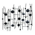 thumbnail image 5 of LuxenHome Modern Metal Wall Decor in Multi-Color and Black, 5 of 15
