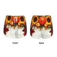 thumbnail image 6 of Goofa Thanksgiving With Autumn Printed Women 2 in 1 Running Shorts,Quick Dry Athletic Workout Shorts,High Waisted Athletic Shorts with Liner Pockets-X-Large, 6 of 9