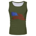thumbnail image 2 of Caqnni American Flag Tank Top Shirts Sleeveless for Men 4th of July Graphic 1776 Gym Workout Patriotic T-Shirt (AG,XL), 2 of 4