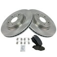 thumbnail image 2 of TRQ Front Brake Pad & Rotor Kit Brake Pads Brake Rotor Ceramic Fits Select 2012-2015 Honda CR-V, 2 of 5