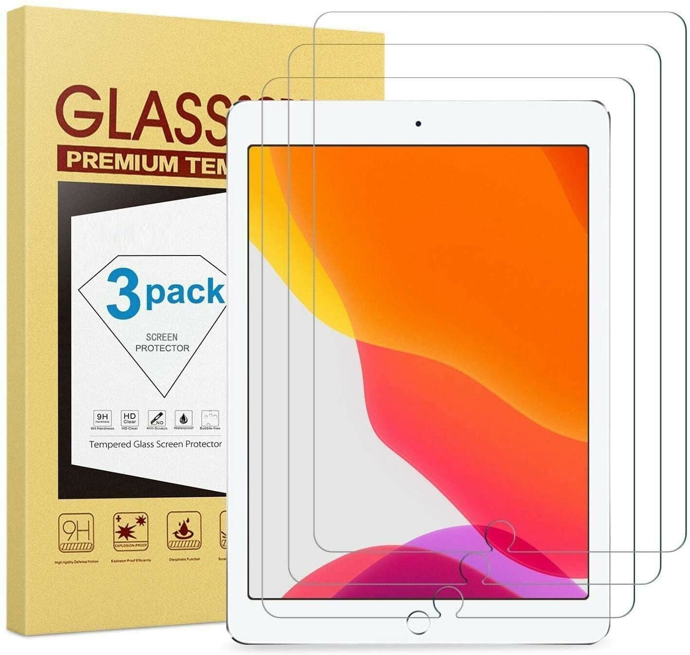 2 Pack Tempered GLASS Screen Protector for Apple iPad 9.7 2nd 3rd 4th Gen KIQ 