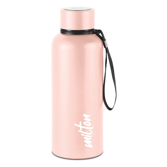 Aura 750 Thermosteel Water Bottle - 750ml, Beige | 24 Hr Hot & Cold - Vacuum Insulated Bottle For Office, Gym, School | Leak Proof Lid, Double Walled, Rust Proof, Easy To Carry