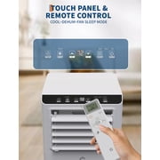 Soonbuy 8,000 BTU Portable Air Conditioners,3-in-1 Portable AC Unit with Follow me Mode,Stand up AC Unit up to 350 sq.ft,Remote Control,24H Timer,for Room Office Garage