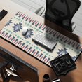 thumbnail image 2 of Long Mouse Pads for Desk,Colorful Geometric Triangle Diamond Desk Mats on Top Of Desks, Desk Mouse Pad Extra Large with 3mm Non-Slip Base and Stitched Edge for Gaming,Work,Home 35.4"x15.7", 2 of 5