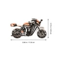 thumbnail image 2 of Children Motorcycle Toy Desktop Motorbike Model Men Room Ornament (Bronze), 2 of 8
