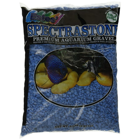 Special Light Blue Aquarium Gravel for Freshwater Aquariums, 5-Pound Bag, Will not affect PH By