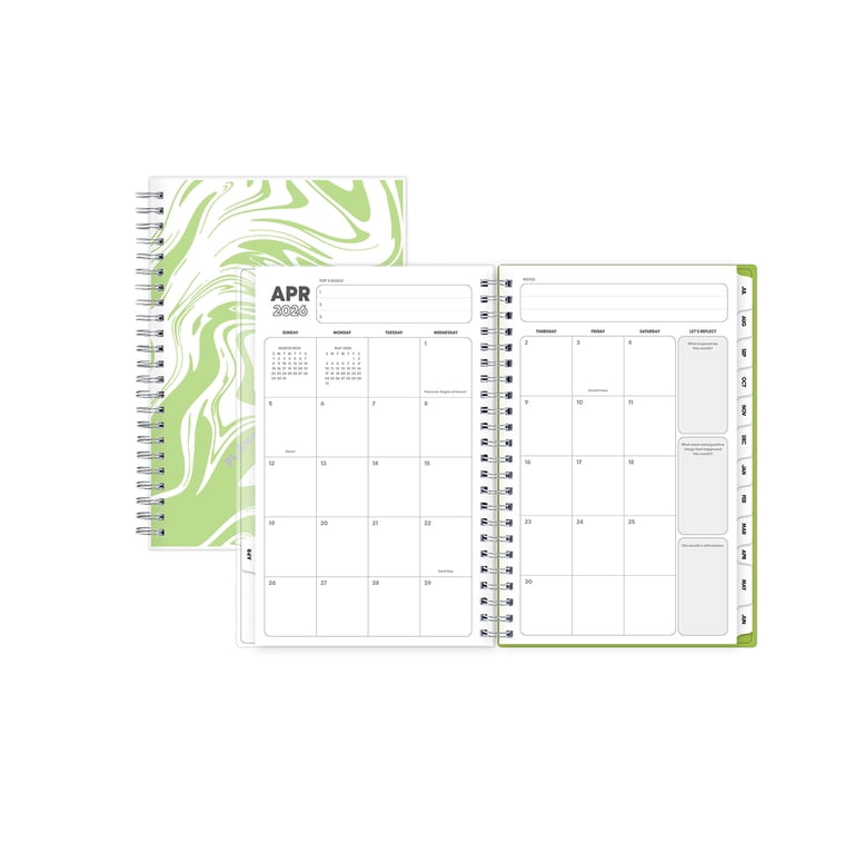 Blue Sky Gen Z Monthly Weekly Planner, 5