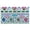 White-103, variant on Bohemian Retro Floral Non-Slip Entryway Door Mat,Boho Indoor Decor Durable Low Plush Door Mat,Washable Welcome Rug for Patio Hallway Home Decor 20x32 Inches