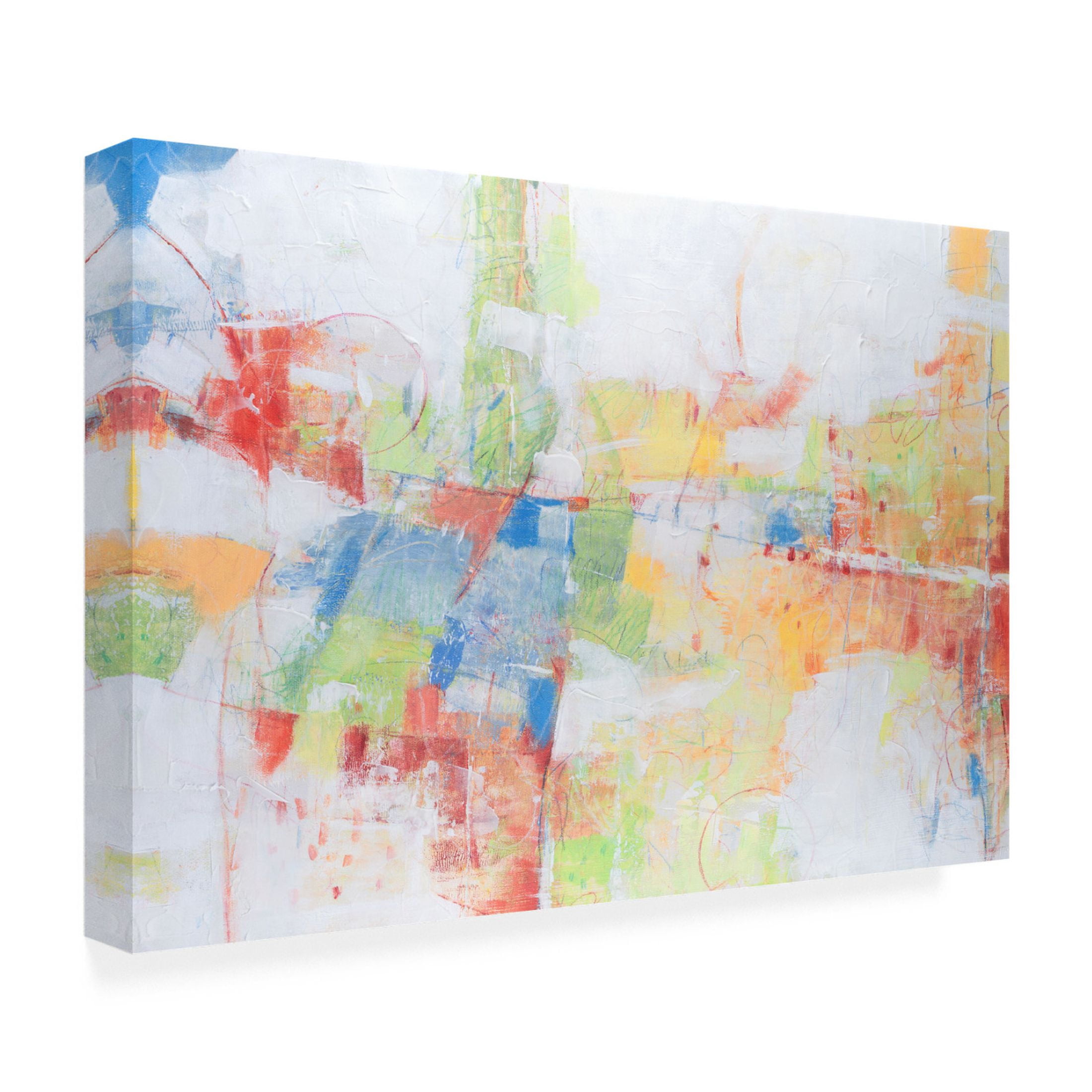 Canvas Wall Art - Tim OToole 'Lost and Found II' Wall Art for Living Room, Bedroom, or Office Décor by Trademark Fine Art - 24 x 16 Inches
