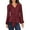 Port, variant on INC Womens Drape-Front Bishop Sleeve Blouse Pink L