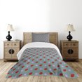 thumbnail image 4 of Ambesonne Ladybugs Quilted Bedspread Set 2 Pcs, Flora and Fauna Design, Twin Size, Multicolor, 4 of 5