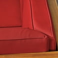 thumbnail image 2 of Cytheria Outdoor Acacia Wood 5 Seater Sectional Sofa Set with Fire Pit, 2 of 8