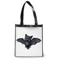 thumbnail image 3 of CafePress - PD Moreno's Halloween Bat - 12"x 13", 100% Recycled, Reusable Grocery Bag, 3 of 3