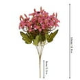 thumbnail image 3 of Byujiro Artificial Flowers Bouquet Fake Flowers Wedding Home Hotel Artificial Plants Flower Arrangement Decoration Photography Props Ornaments Decoration, 3 of 6