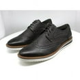 thumbnail image 4 of Vance Co. Mens Warrick Tru Comfort Foam Wingtip Lace-up Derby Dress Shoe, 4 of 8
