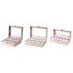 thumbnail image 3 of Special Case For Women Female Girl Friend Wrist Watches Box Storage Collect Pink Pu Leather 10 Grid-haoyi, 3 of 5