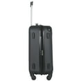 thumbnail image 3 of Travelers Club 20" Hard Side Rolling Carry-on Luggage - Black, 3 of 14
