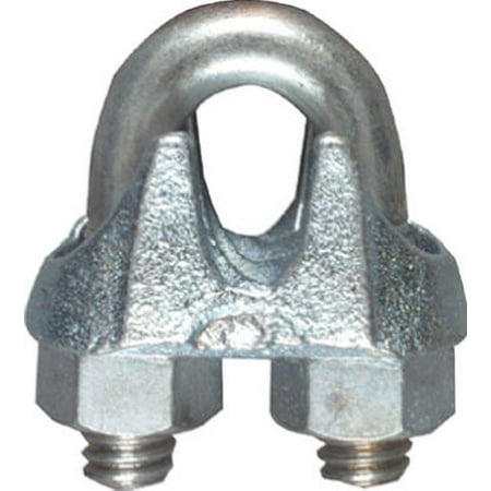 

National 6PK 1/4 Zinc Wire Cable Clamp