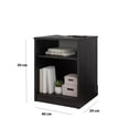 thumbnail image 4 of Buro Recamara Mesa de Noche Organizador Almacenamiento Negro, 4 of 4