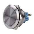 thumbnail image 2 of Larcele Push Button Switch 30mm Waterproof Momentary Metal DIY Switch,Large Size,1 Piece JSANKG-15, 2 of 4