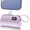 Purple, variant on 3-in-1 Portable Power Bank with Hidden Plug, Phone Stand, LCD Display, 5000mAh, Self-Charging Cable, Dual Rotating Plugs for All Devices