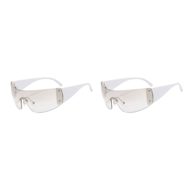 Decodeary Large Application Femmes Durable et Léger Portable pour Femmes Femmes C5-Blanc Lentille 2Set