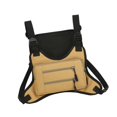 thumbnail image 5 of Dualoai Men Chest Rig Bag Fashion Lightweight Chest Pack for Running Walking Fishing Khaki, 5 of 9