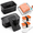 Black, variant on Musubi Press Mold Kit, 2 Pack Clear Musubi Maker with Stainless Steel 304 Luncheon Meat Slicer for SPAM