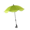 thumbnail image 1 of Sombrilla para cochecito, sombrilla plegable de moda, fácil de instalar, con abrazadera para carrito, para viajes, niños y exteriores. verde, 1 of 8