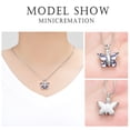 thumbnail image 4 of Butterfly Cremation Necklace for Ashes Memorial Keepsake for Beloved's Ashes Cremation Jewelry for Ashes Urn Pendants for Human Ashes Adult, 4 of 7