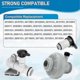 thumbnail image 2 of 12363 12373 Air Jet Valve & Cap Fit for Intex Above Ground Pool Inlet Compatible, 2 of 5