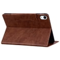 thumbnail image 4 of Dteck Case for iPad 11-inch (A16) 2025/iPad 10th Generation 10.9 inch 2022,Magnetic PU Leather Smart Auto Wake/Sleep Folio Stand Case Card Slots Cover for iPad 10th 11th Gen,Brown, 4 of 5