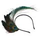 thumbnail image 4 of Tocado de plumas Carnaval Cosplay Accesorios para disfraces Fiesta Mujer Diadema, 4 of 8