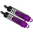thumbnail image 4 of Purple Oil Filled Adjustable Shock Absorbers Damper for TRAXXAS SLASH 2WD RC Car Replacement, 4 of 17