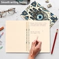 thumbnail image 2 of Eyes on Boho Hands Spiral Journal Notebook College Ruled Notebook 8.3" x 5.7" A5 Lined Thick Paper Page, 2 of 6