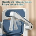 thumbnail image 3 of WETLA Height Adjustable Mobile Portable Toilet, Adult Potty Chair Load 882lb for Seniors Disabilities Elderly & Others, 3 of 10