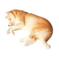 thumbnail image 1 of Escultura de perro realista CUTICAT modelo de perro amarillo 12,5 cm x 7 cm x 3 cm, 1 of 8