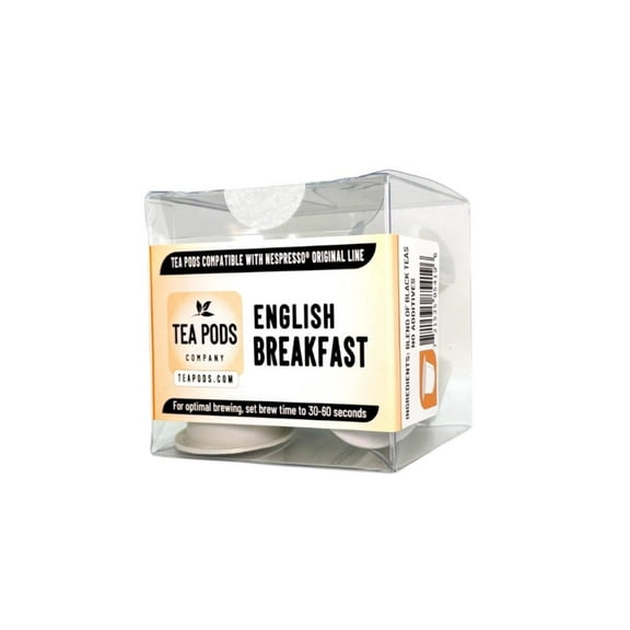 English Breakfast tea pods compatible with Nespresso OriginalLine