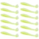thumbnail image 3 of Señuelo suave de silicona, 15 piezas de señuelos blandos de silicona, aparejos de pesca, señuelos de pesca blandos, construcción robusta, 3 of 8