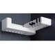 thumbnail image 1 of Solución de almacenamiento para el baño, estanterías giratorias para organización, instalación autoadhesiva sin perforaciones, aprovechamiento del espacio en las esquinas, drenaje rápido, garantía de, 1 of 7
