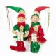 thumbnail image 4 of Pareja de elfo rosa de peluche para niños, juguetes blandos, árbol de Navidad, colgante, adornos colgantes, decoración, regalos de Año Nuevo, 4 of 4