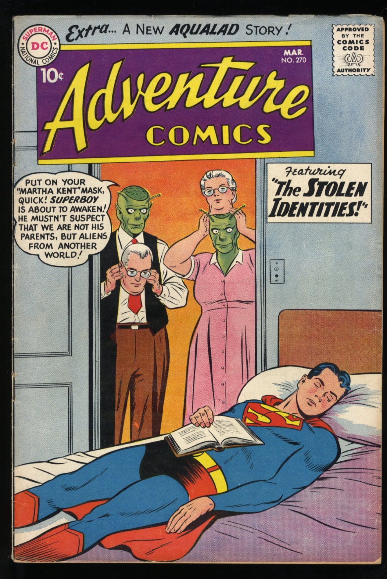 Cover of Adventure Comics #270