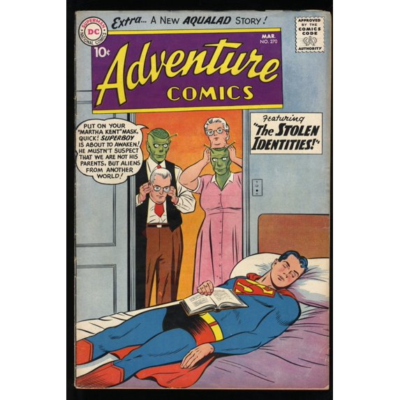 Adventure Comics #270 VF- 7.5 Superman! Comic Book