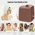 thumbnail image 2 of Costway Portable Steam Sauna w/ 9-gear Adjustable Temperature & Herbal Box Coffee, 2 of 9